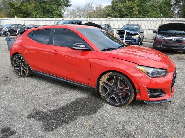 KMHT36AH8NU015255 - 2022 HYUNDAI VELOSTER N RED photo 4