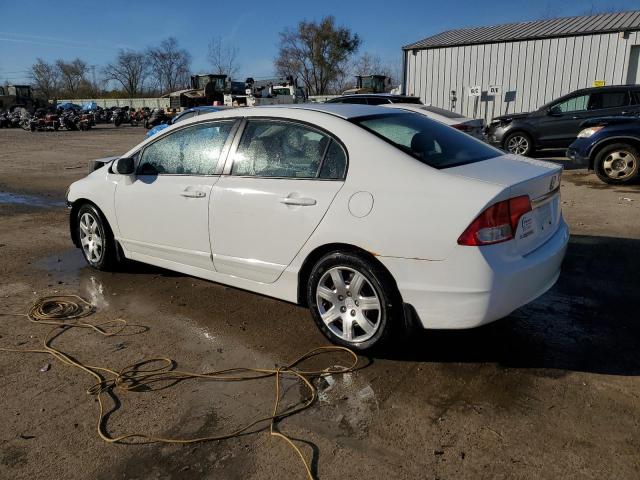 19XFA1F52AE025233 - 2010 HONDA CIVIC LX WHITE photo 2