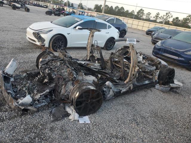 5YJSA1E66MF453183 - 2021 TESLA MODEL S BURN photo 3