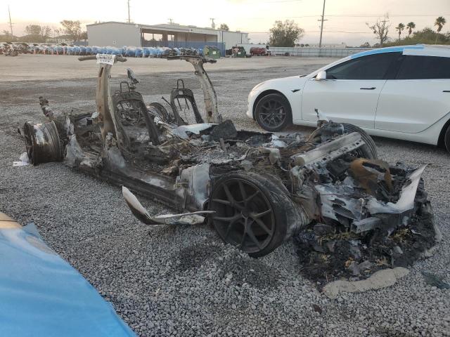 5YJSA1E66MF453183 - 2021 TESLA MODEL S BURN photo 4