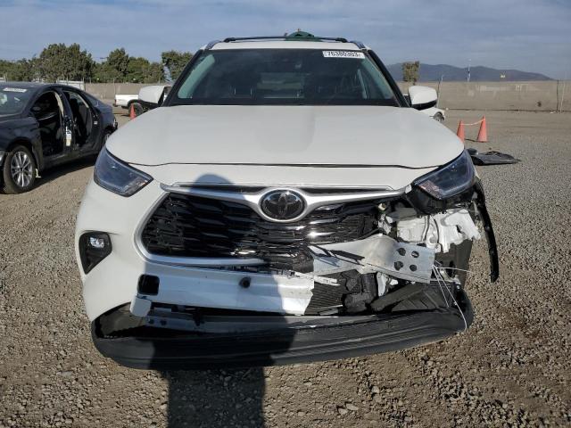 5TDHZRAH4MS036469 - 2021 TOYOTA HIGHLANDER XLE WHITE photo 5
