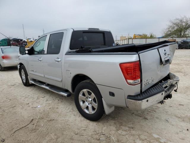 1N6BA07A57N211175 - 2007 NISSAN TITAN XE SILVER photo 2