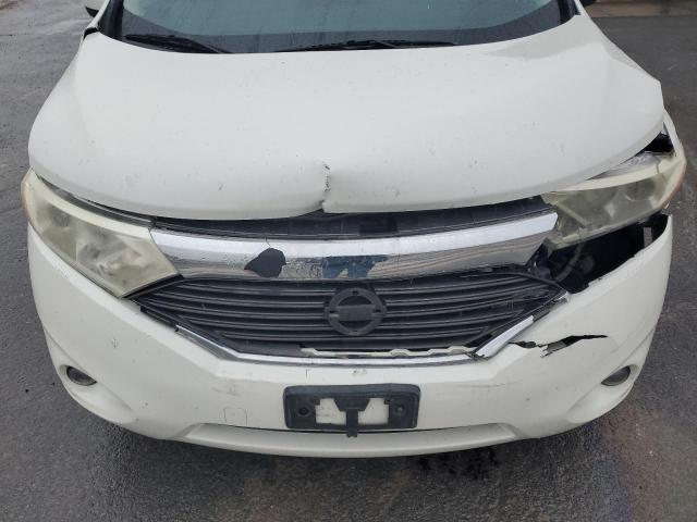 JN8AE2KP3F9127037 - 2015 NISSAN QUEST S WHITE photo 12