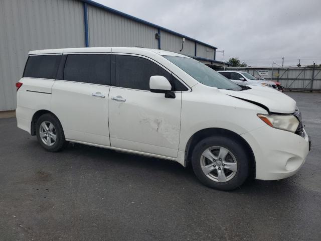 JN8AE2KP3F9127037 - 2015 NISSAN QUEST S WHITE photo 4