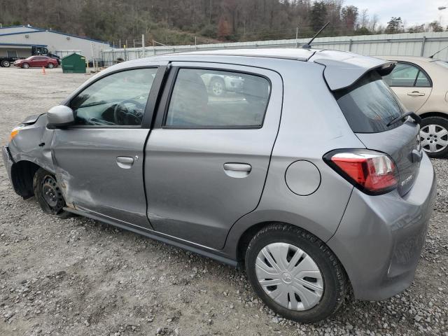 ML32AUHJ1NH002796 - 2022 MITSUBISHI MIRAGE ES GRAY photo 2