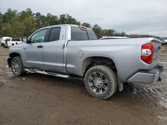 5TFUW5F16EX360224 - 2014 TOYOTA TUNDRA DOUBLE CAB SR/SR5 SILVER photo 2