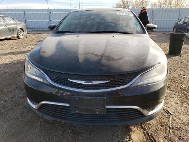 1C3CCCAB3FN690008 - 2015 CHRYSLER 200 LIMITED BLACK photo 5