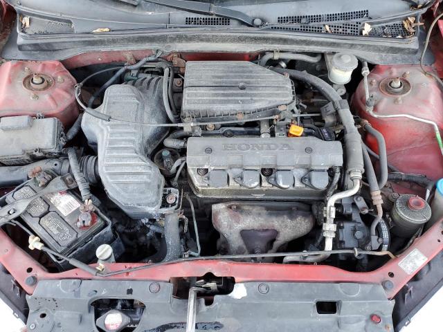 1HGEM22154L008693 - 2004 HONDA CIVIC DX VP Qırmızı foto 11