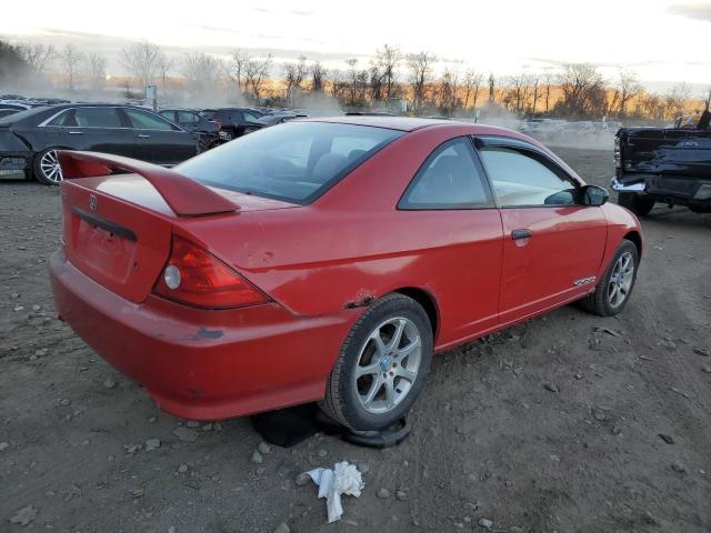 1HGEM22154L008693 - 2004 HONDA CIVIC DX VP Qırmızı foto 3