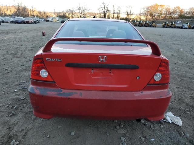 1HGEM22154L008693 - 2004 HONDA CIVIC DX VP Qırmızı foto 6