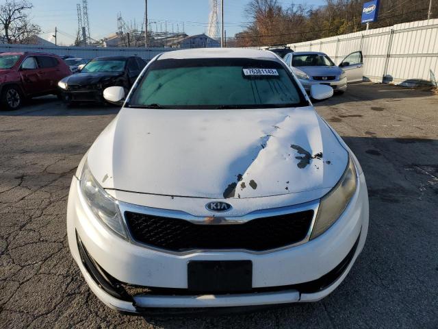 5XXGM4A76DG215344 - 2013 KIA OPTIMA LX WHITE photo 5