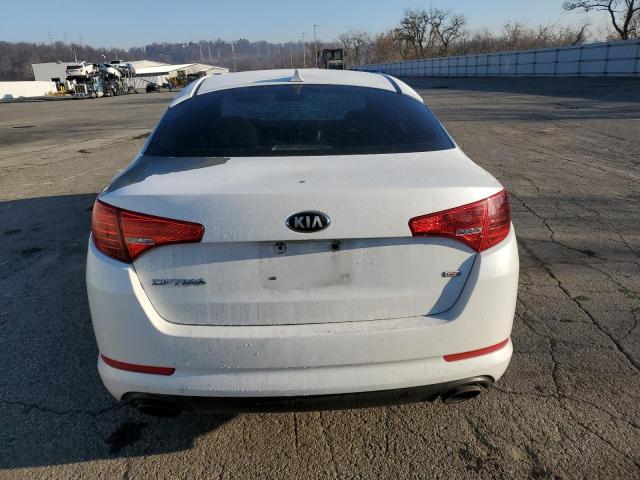 5XXGM4A76DG215344 - 2013 KIA OPTIMA LX WHITE photo 6