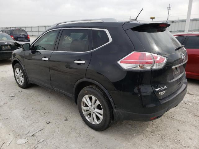 5N1AT2MV0EC798904 - 2014 NISSAN ROGUE S BLACK photo 3