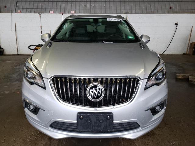 LRBFXDSA2HD045334 - 2017 BUICK ENVISION ESSENCE SILVER photo 5