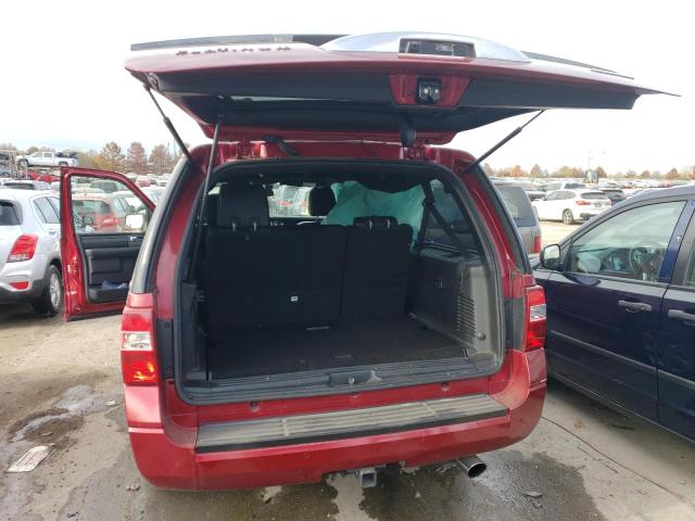 1FMJK1MT5HEA41419 - 2017 FORD EXPEDITION EL PLATINUM RED photo 6