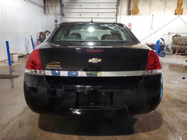 2G1WA5EN0A1100249 - 2010 CHEVROLET IMPALA LS BLACK photo 6