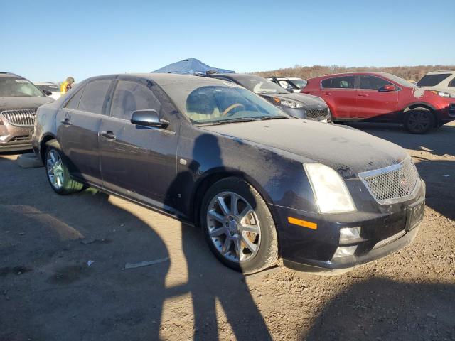 1G6DC67A360100650 - 2006 CADILLAC STS BLUE photo 4