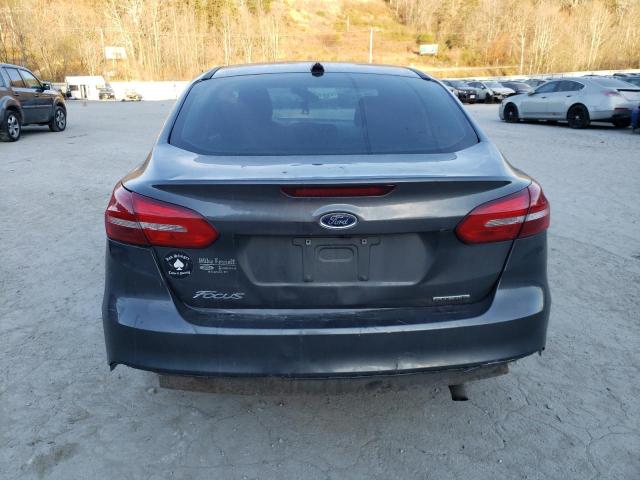 1FADP3E27GL211865 - 2016 FORD FOCUS S GRAY photo 6