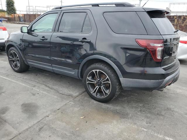 1FM5K8GT6FGB40242 - 2015 FORD EXPLORER SPORT BLACK photo 2