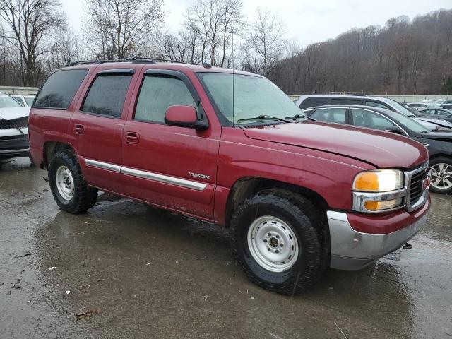 1GKEK13Z84R240998 - 2004 GMC YUKON RED photo 4