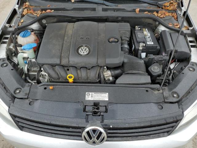 3VWDX7AJ8BM336179 - 2011 VOLKSWAGEN JETTA SE SILVER photo 11