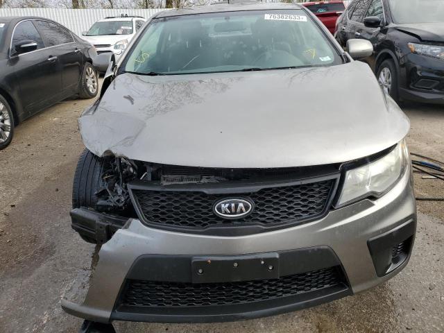 KNAFU6A22C5526443 - 2012 KIA FORTE EX GRAY photo 5