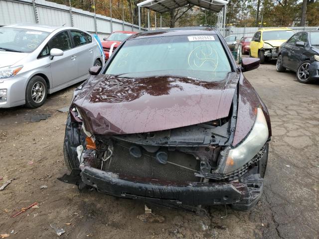 5KBCP3F83AB012848 - 2010 HONDA ACCORD EXL BURGUNDY photo 5