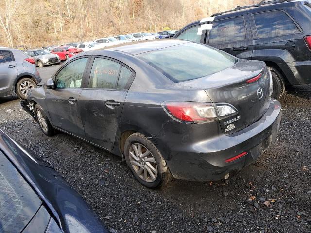 JM1BL1VP1D1742175 - 2013 MAZDA 3 I GRAY photo 2