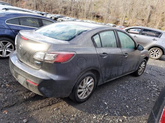 JM1BL1VP1D1742175 - 2013 MAZDA 3 I GRAY photo 3