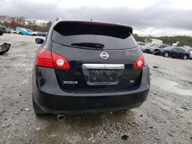 JN8AS5MTXCW273808 - 2012 NISSAN ROGUE S BLACK photo 6