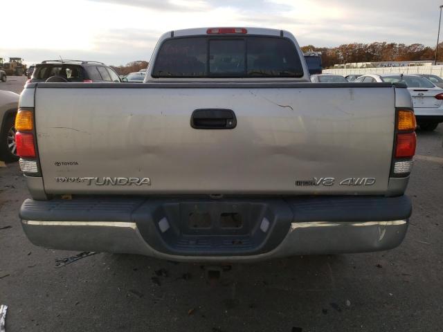 5TBBT44144S446187 - 2004 TOYOTA TUNDRA ACCESS CAB SR5 GRAY photo 6