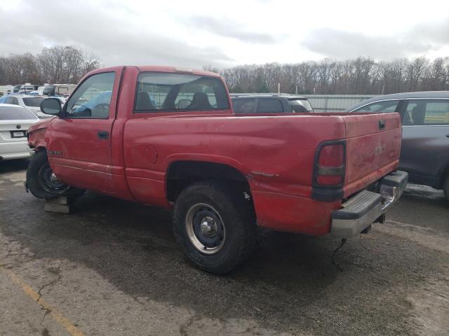 1B7HC16X6WS609756 - 1998 DODGE RAM 1500 RED photo 2