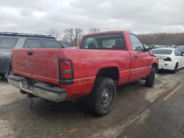 1B7HC16X6WS609756 - 1998 DODGE RAM 1500 RED photo 3