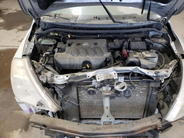 3N1BC11E17L439188 - 2007 NISSAN VERSA S SILVER photo 11