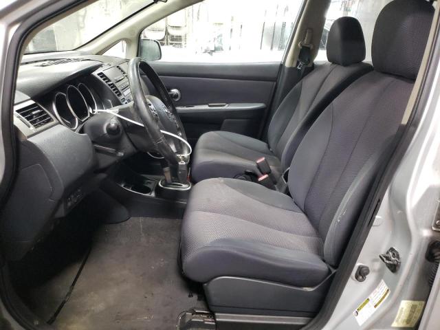 3N1BC11E17L439188 - 2007 NISSAN VERSA S SILVER photo 7