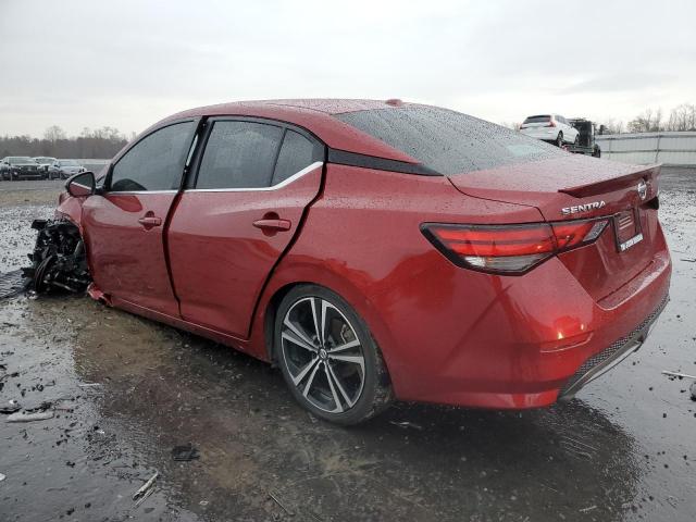 3N1AB8DV7NY226846 - 2022 NISSAN SENTRA SR RED photo 2