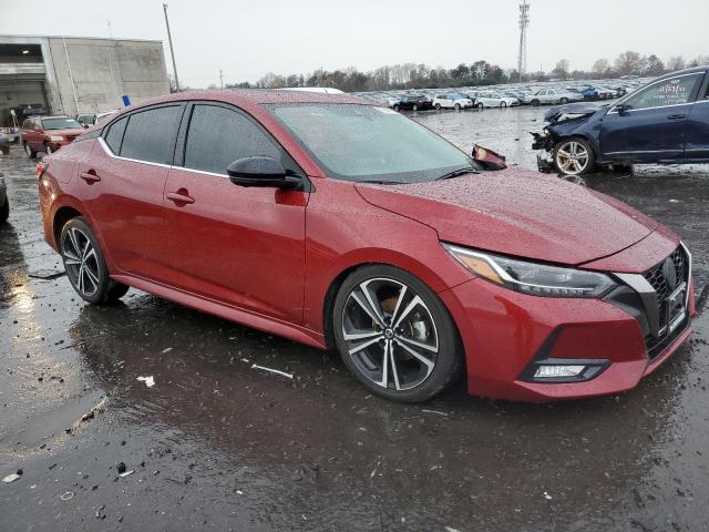 3N1AB8DV7NY226846 - 2022 NISSAN SENTRA SR RED photo 4