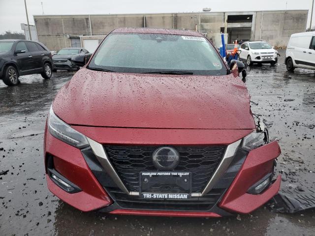 3N1AB8DV7NY226846 - 2022 NISSAN SENTRA SR RED photo 5