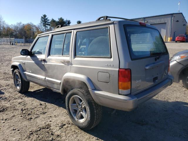 1J4FF58S11L517829 - 2001 JEEP CHEROKEE CLASSIC SILVER photo 2