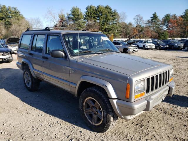 1J4FF58S11L517829 - 2001 JEEP CHEROKEE CLASSIC SILVER photo 4