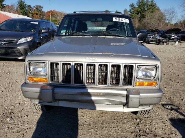 1J4FF58S11L517829 - 2001 JEEP CHEROKEE CLASSIC SILVER photo 5