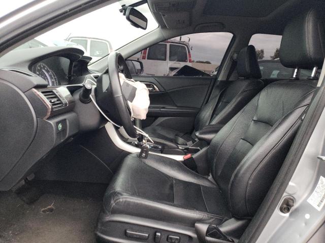 1HGCR3F81GA023312 - 2016 HONDA ACCORD EXL SILVER photo 7