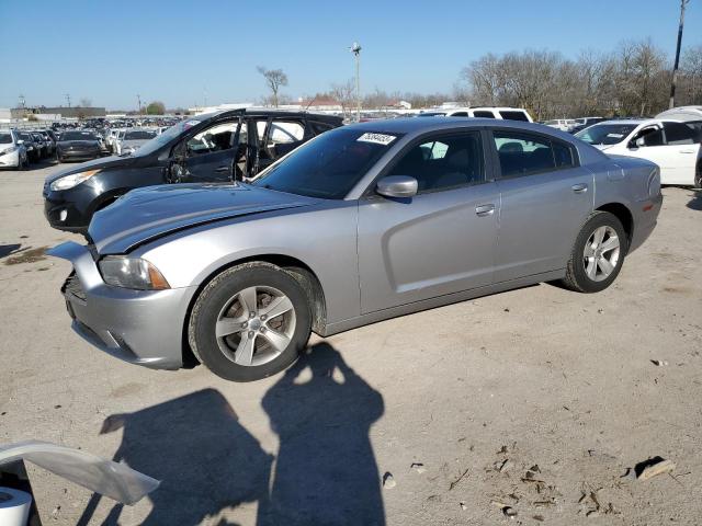 2C3CDXBG5EH150262 - 2014 DODGE CHARGER SE SILVER photo 1