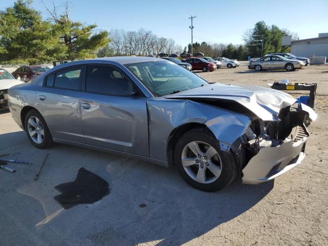 2C3CDXBG5EH150262 - 2014 DODGE CHARGER SE SILVER photo 4
