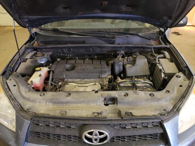 2T3BF4DV6BW142081 - 2011 TOYOTA RAV4 BLUE photo 12