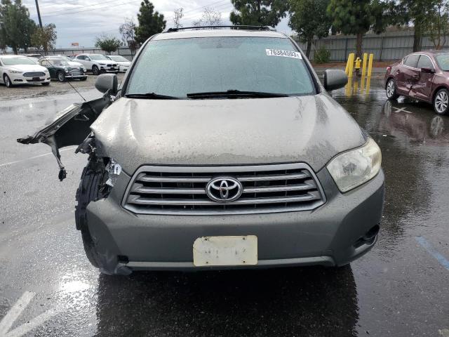 JTEDS41A092070010 - 2009 TOYOTA HIGHLANDER GRAY photo 5