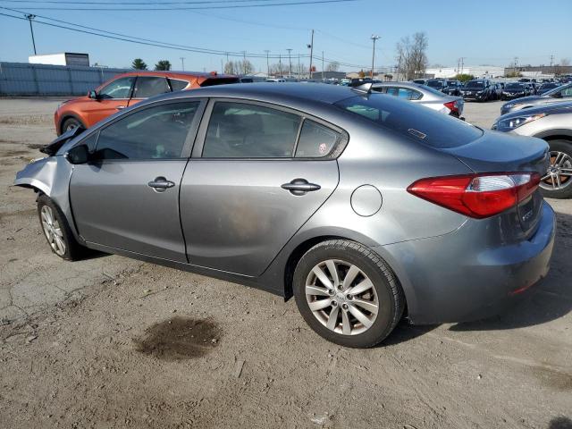 KNAFX4A66G5572443 - 2016 KIA FORTE LX SILVER photo 2