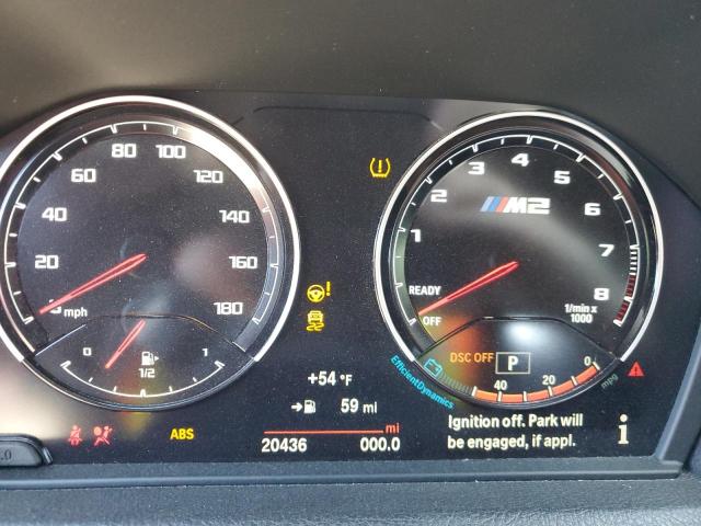 WBS1J3C09L7H44704 - 2020 BMW M2 CS Ақ фото 9