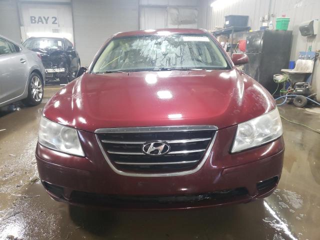 5NPET46C29H484243 - 2009 HYUNDAI SONATA GLS BURGUNDY photo 5