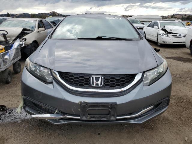 19XFB2F57DE232403 - 2013 HONDA CIVIC LX GRAY photo 5